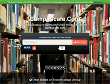 Tablet Screenshot of campuscafe.com